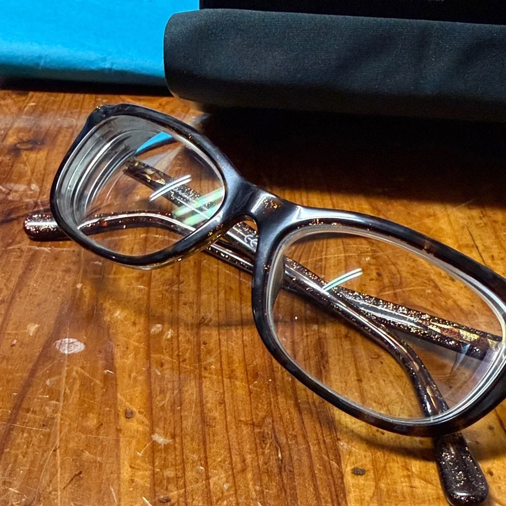 Coach Tortoise Shell Eyeglasses - Picture 5 of 7